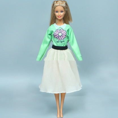 Fashion Casual Skirt Suit Toy Doll Clothes