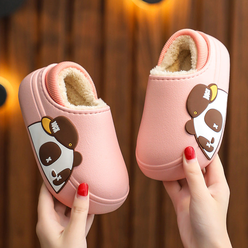 Warm And Waterproof Boy's Bag With Slippers
