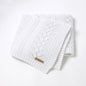 Infant Solid Color Hollow Cotton Quilt Cover Blanket