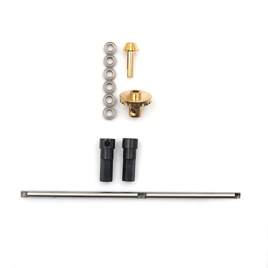 Climbing Off-road Remote Control Car 4-6WD Military Card Metal Rear Axle Gear Shaft Kit