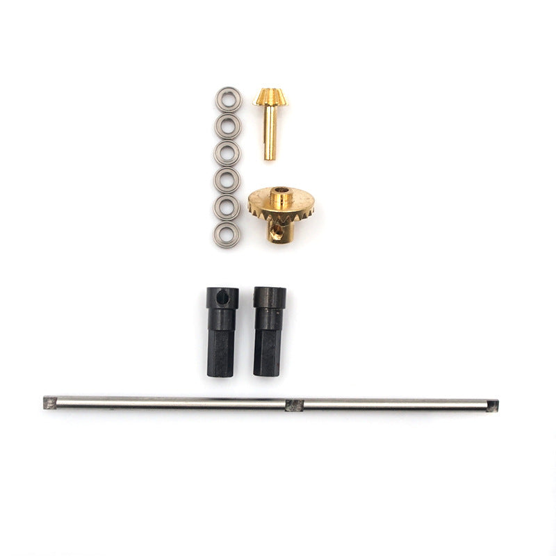 Climbing Off-road Remote Control Car 4-6WD Military Card Metal Rear Axle Gear Shaft Kit