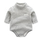 Baby Plus Velvet Warm Triangle Romper Crawl