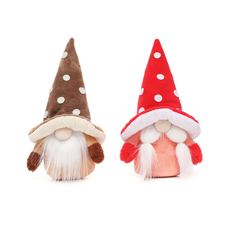 Christmas Decorations Velvet Soft Rudolph Store Window Dress Up
